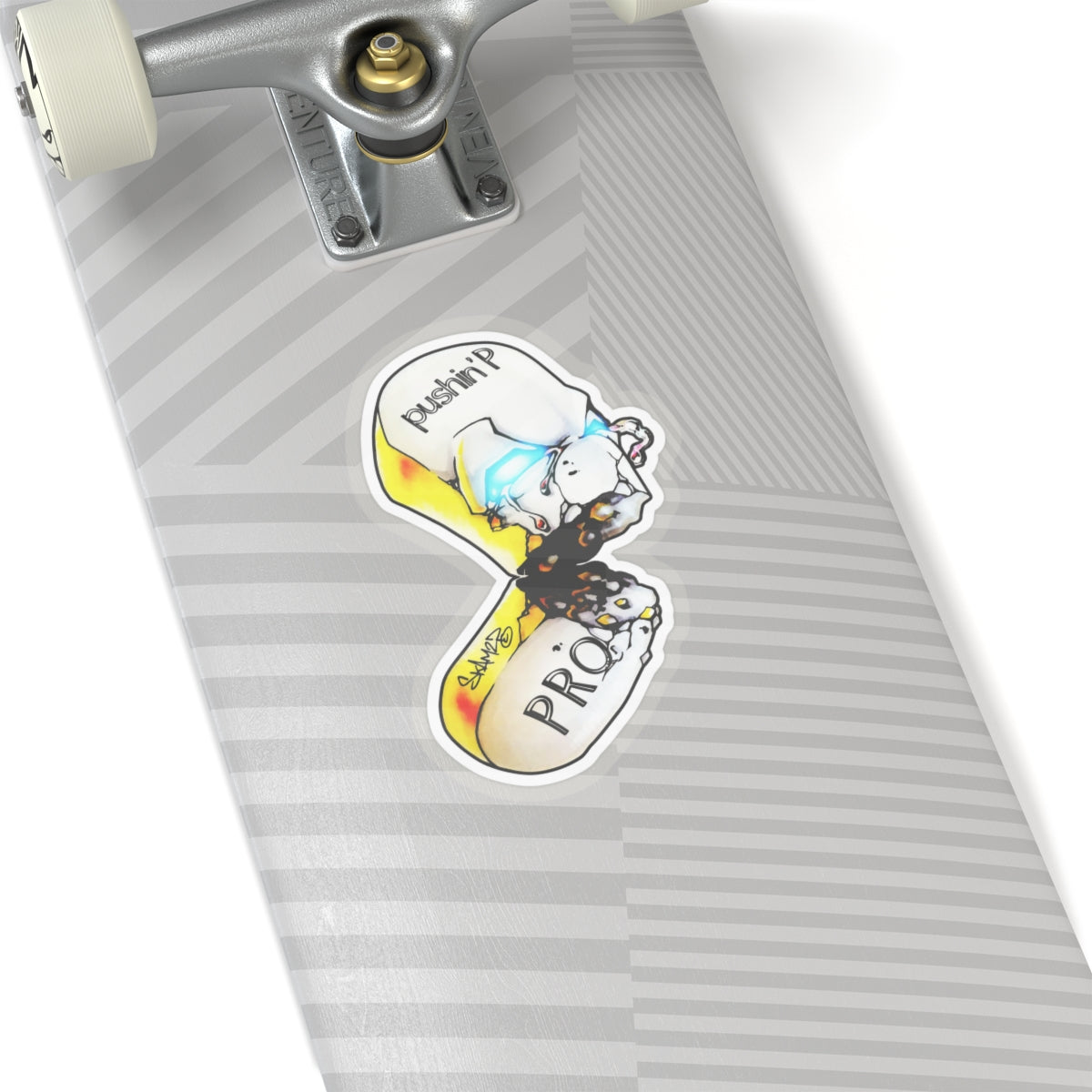 Pushin' P Sticker