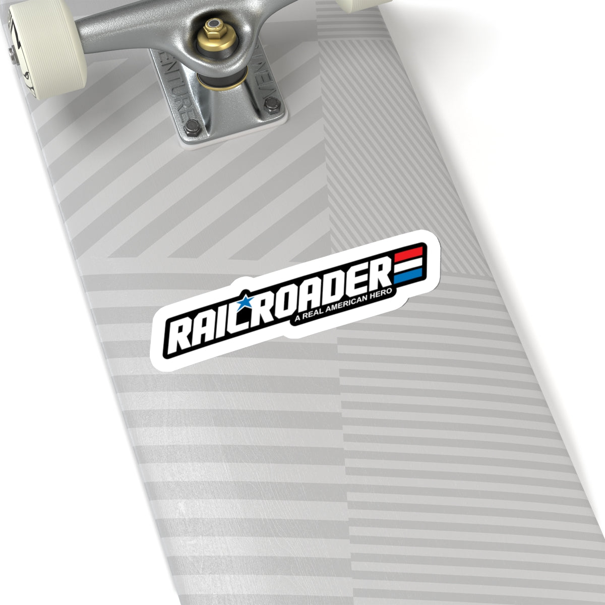 "Railroader" Star Sticker